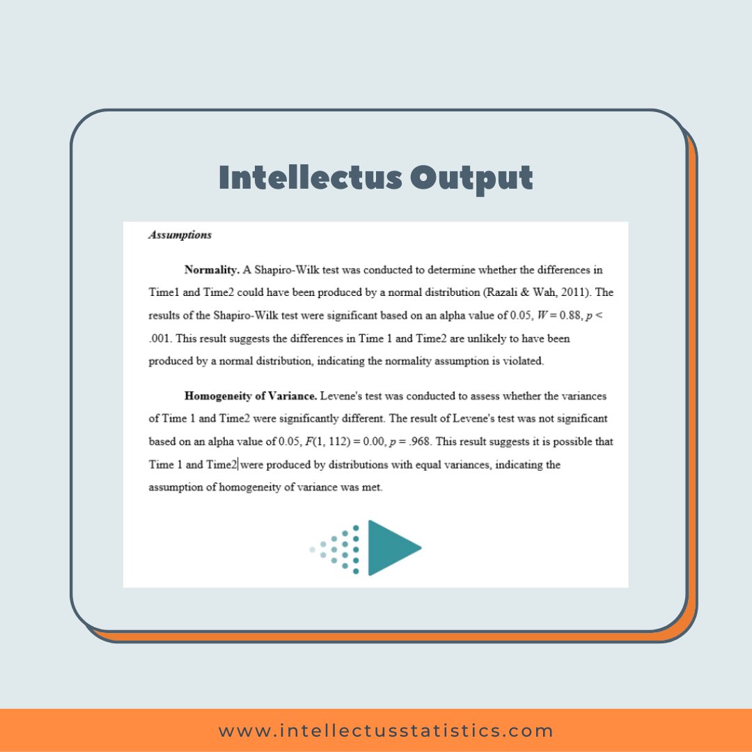 intellectustats's tweet image. Swipe to see how you can transform your output using Intellectus. Click the link in our bio to start interpreting your data today! #IntellectusStatistics #SPSS
