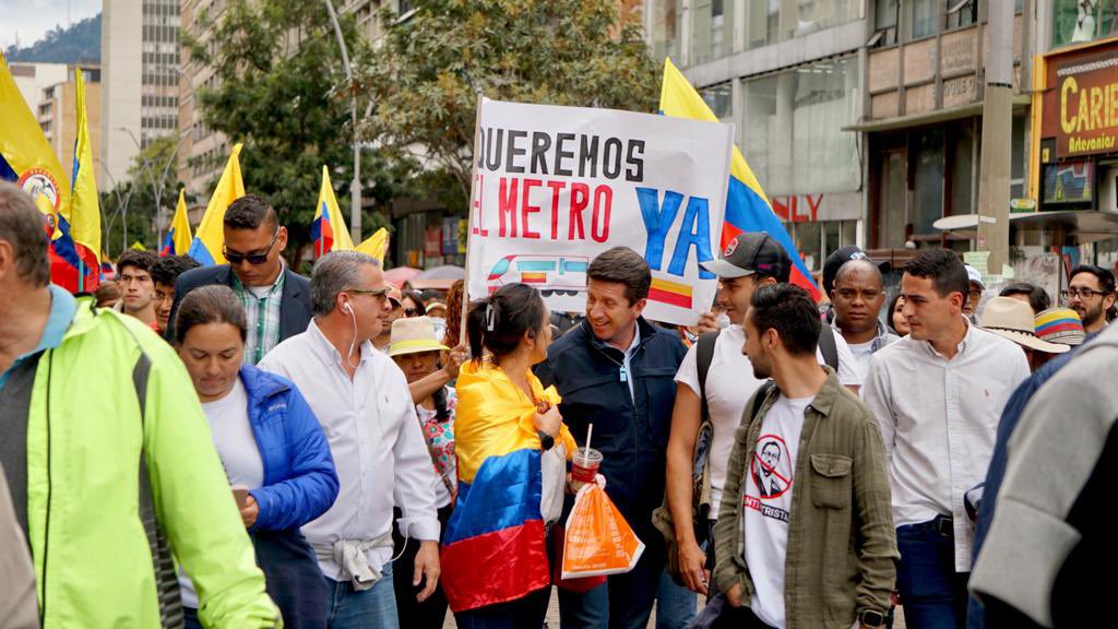 Diego_Molano's tweet photo. #NoMásPetro ¡Bogotá respondió #No a las reformas que le quitan la #salud, #pensiones y #seguridad a los colombianos!
#No a los caprichos de Petro. #MetroYa

#Marcha15F #ColombiaALaCalle15f https://t.co/1yqr6La9SW