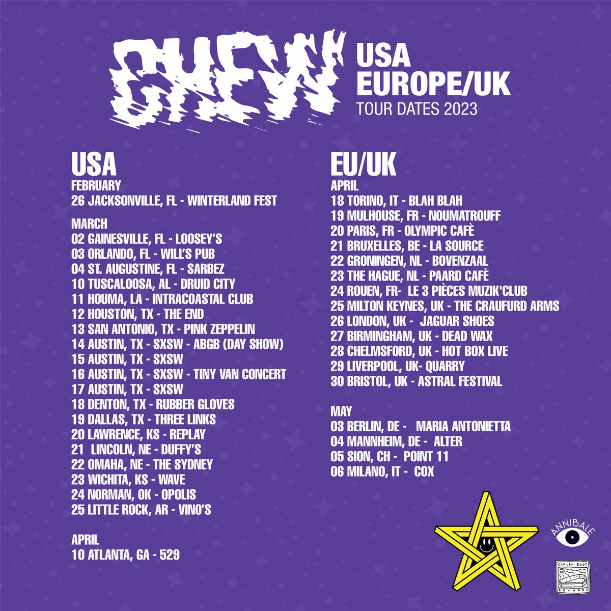 USA / EUROPE / UK 💛🍔