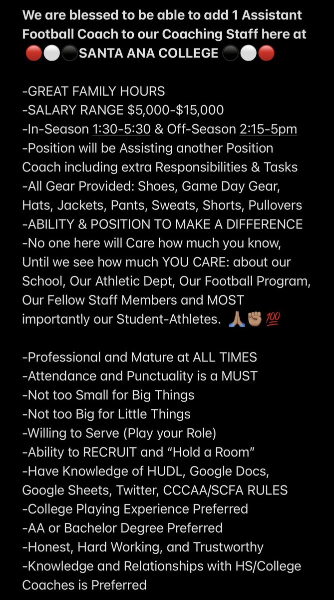 Coach Anthony White tweet media
