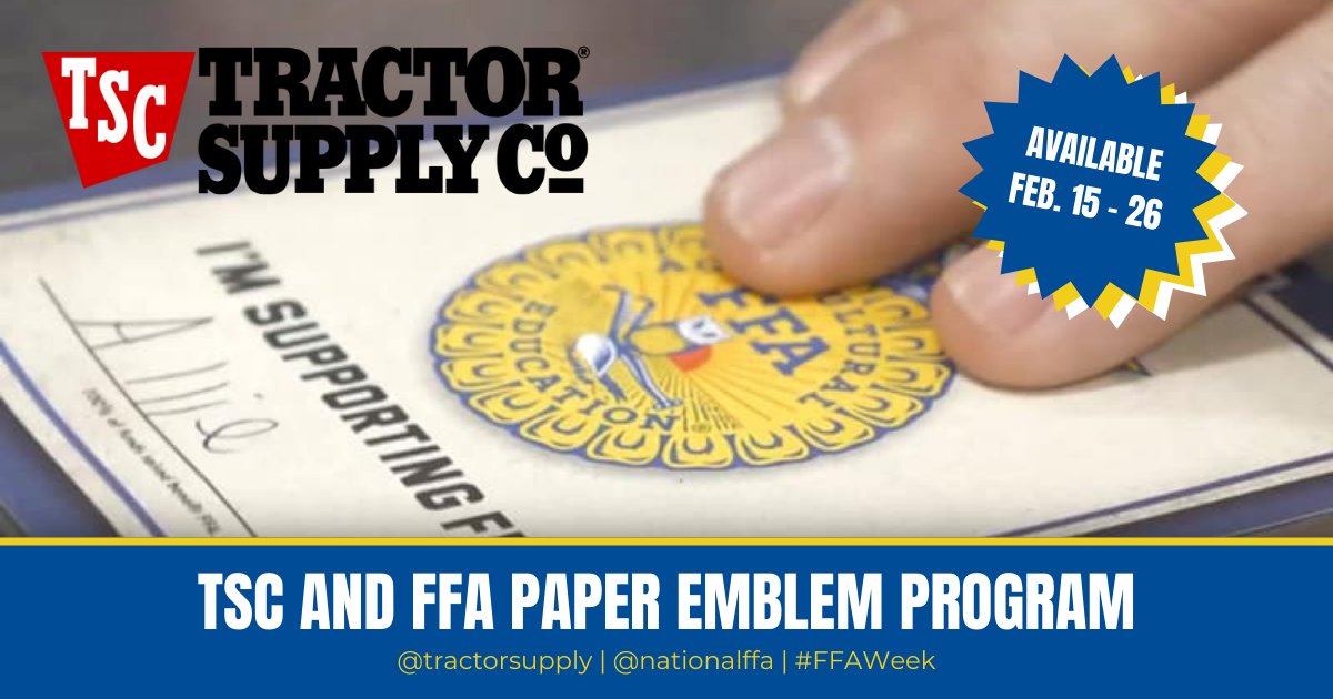National FFA tweet media