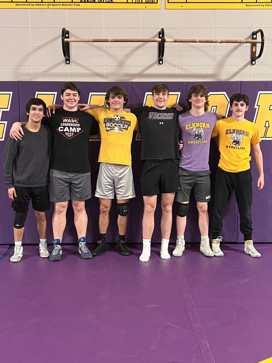 Congratulations to sectional qualifiers for wrestling:  Mason, Nathaniel, Ethan, Braden, Brice, Dylan.  Wrestle at Burlington on Saturday.  #GoElks