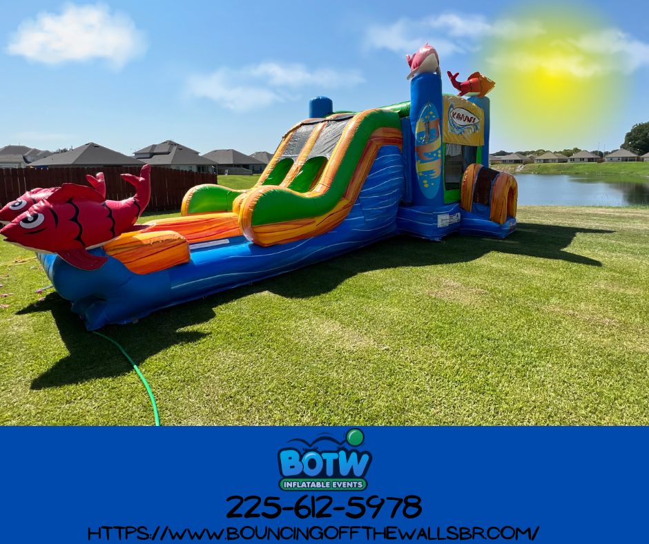 bouncing_br's tweet image. Its never too early to start renting Water Slide Rentals for the warmer days!! Let our team at, Bouncing Off the Walls Br, know if you need help choosing the best waterslide. #bouncehouse #BatonRouge #waterslide
