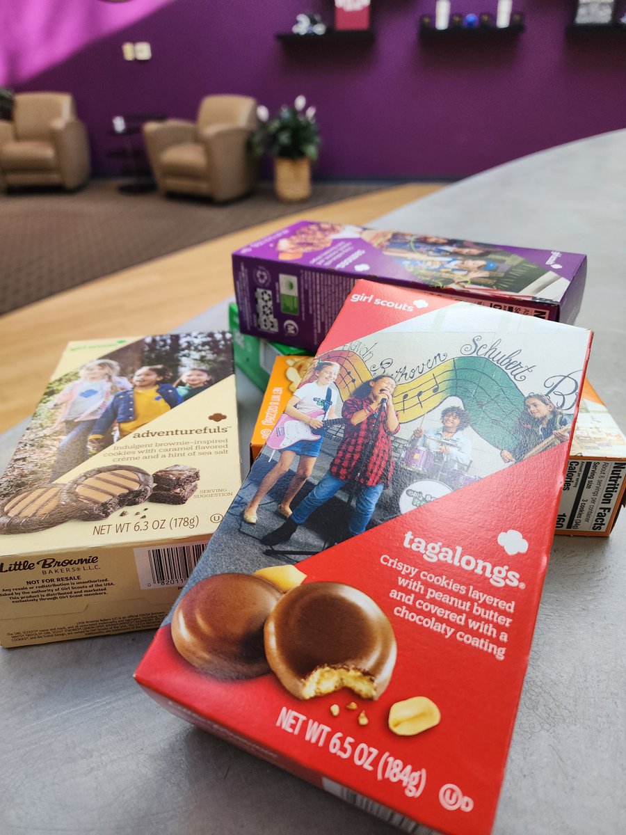 Everyone is so excited to receive their Girl Scout Cookie orders! 🍪😋 We pose the age-old question--Which is your favorite?
#favorite #orders #charlesboyklaw #cookie #snack