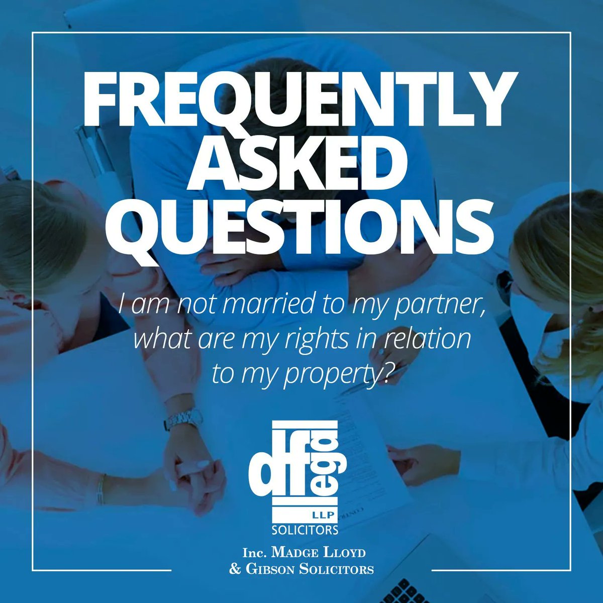 We get lots of questions in regards to #FamilyLaw but one of the most common we get asked is "I am not married to my partner, what are my rights in relation to my property?"

Visit buff.ly/3r2MoXk for a full answer to this question.