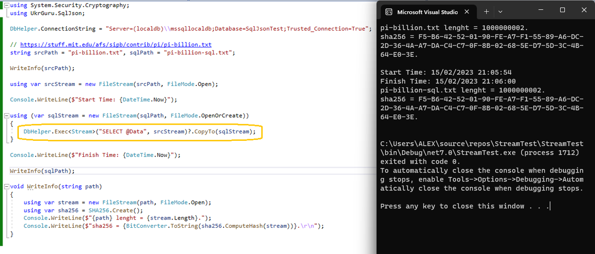 UkrGuru's tweet image. Can you repeat with #EFCore or #Dapper or any other #SqlClient? #dotner #csharp
