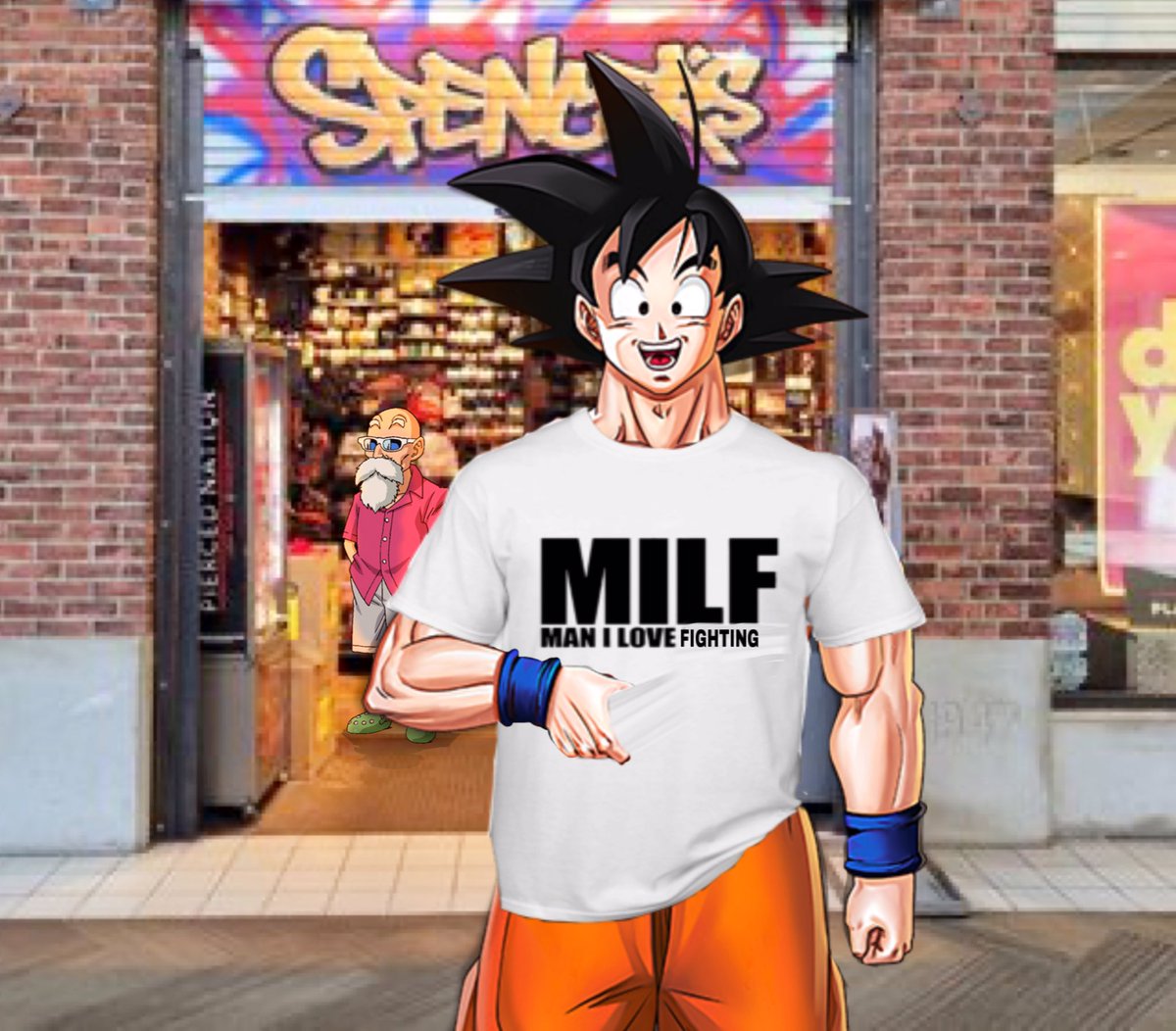 gokurawt's tweet photo. Hey there!

Master Roshi says I look good in this, whaddya think!

Pretty neat, ey? https://t.co/IIkgPjbLzO