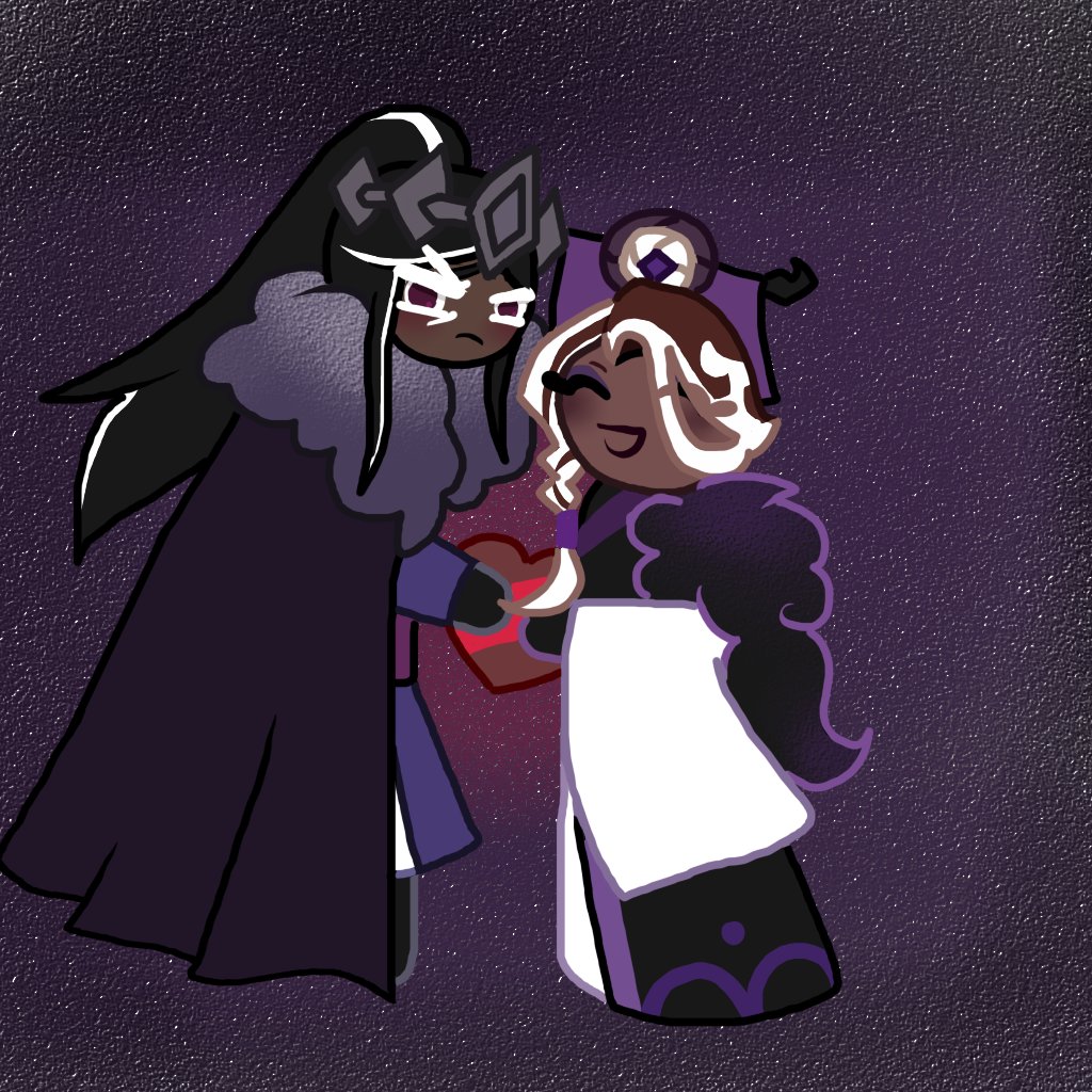 WarriorKitty3's tweet photo. Happy Valentine's day! <3 
#darkcacaocookie #affogatocookie #cookierunkingdom #cookierunfanart #fanart #ValentinesDay #affocacao https://t.co/LmqGN4fb0N
