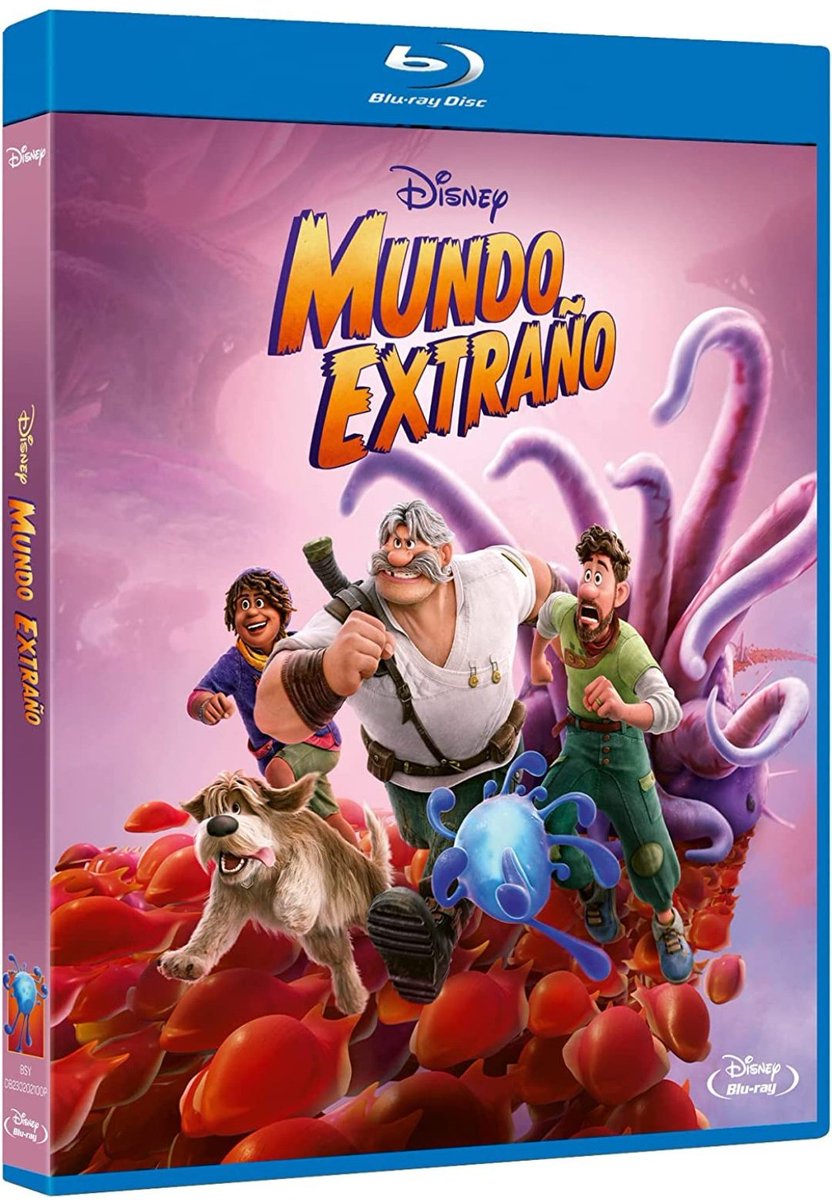DisneyReact's tweet image. 💿 Hoy sale a la venta en formato DVD y Blu-ray #MundoExtraño editada por @divisahomevideo 🌋👾