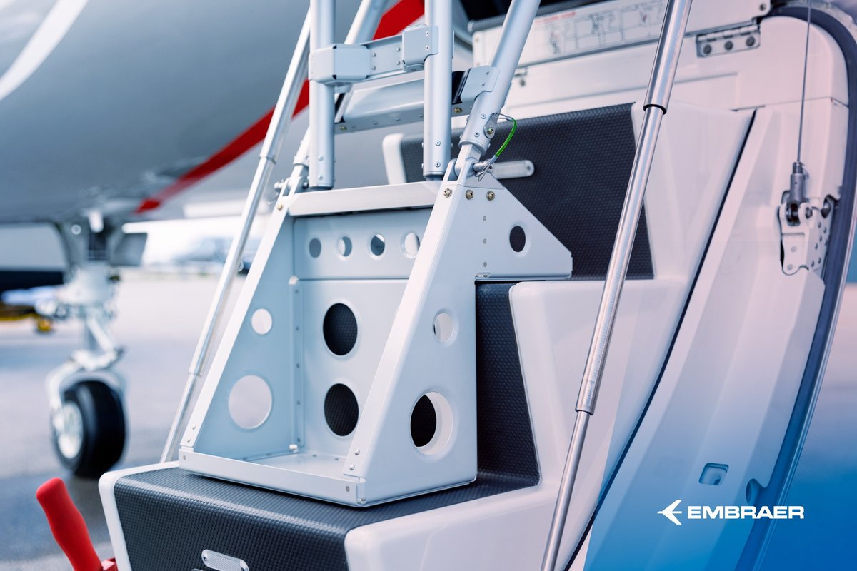 embraer's tweet photo. Today's #WallpaperWednesday brings you the best photos of the Phenom 300MED, a unique Medevac solution for the #Phenom300 series aircraft. Download your favorites at: https://t.co/WMlIeMzeJt. #WeAreEmbraer #EmbraerStories https://t.co/7wEI5NP2ft