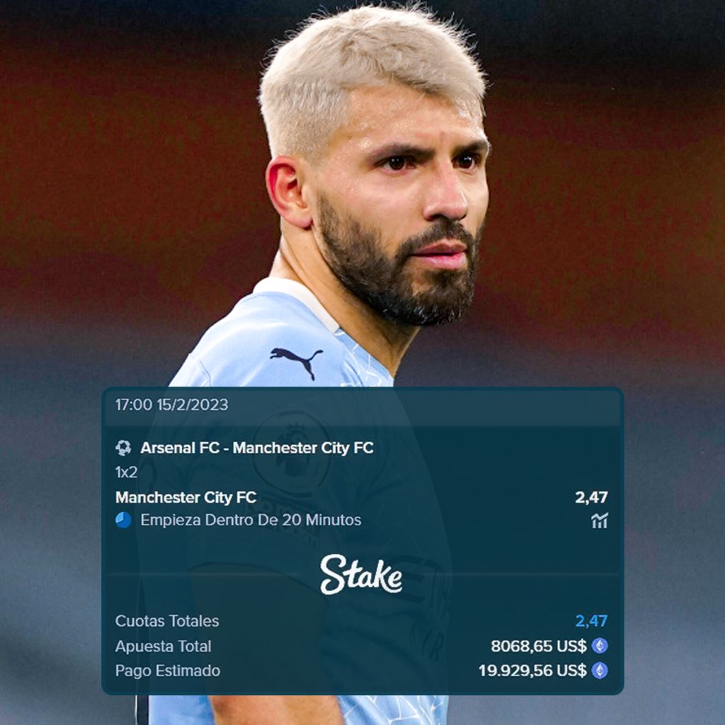 Sergio Kun Aguero tweet media