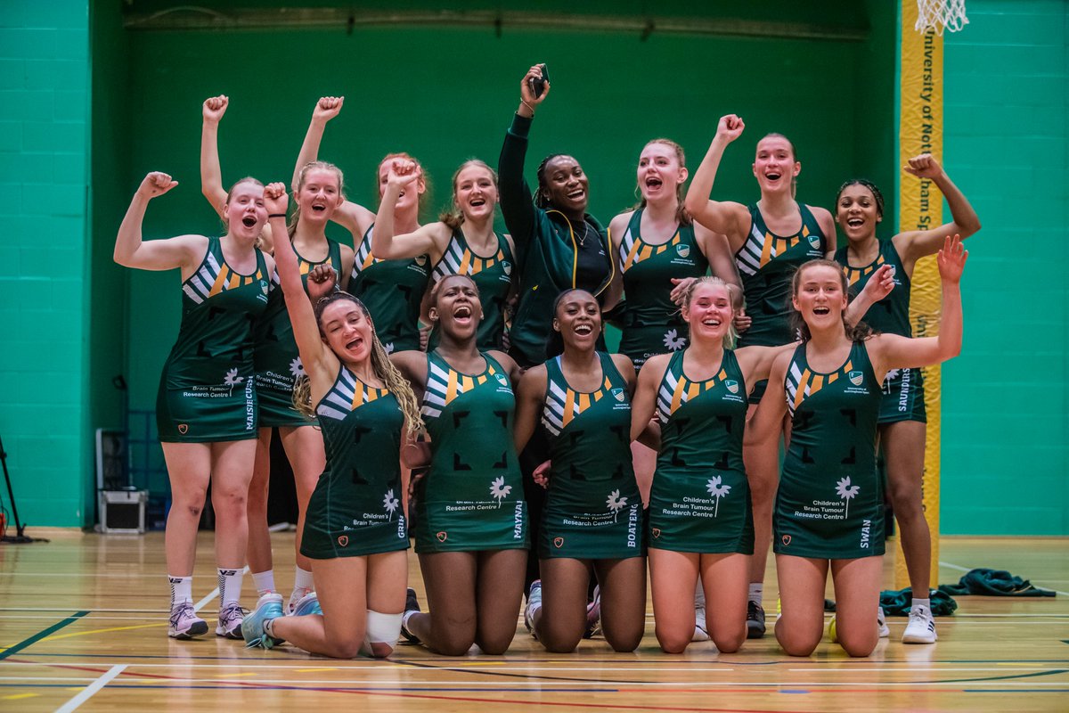 UoNSport's tweet photo. The Headliner 🏐🔥| WHAT. A. GAME.
A complete performance from the #GreenandGold, saw @uonnetballclub deliver a 73-31 win in front of a home crowd 👊
The #RoadToNottingham continues… 🚘
#WeAreUoN // 💚💛 https://t.co/r9Lk0pv7TB