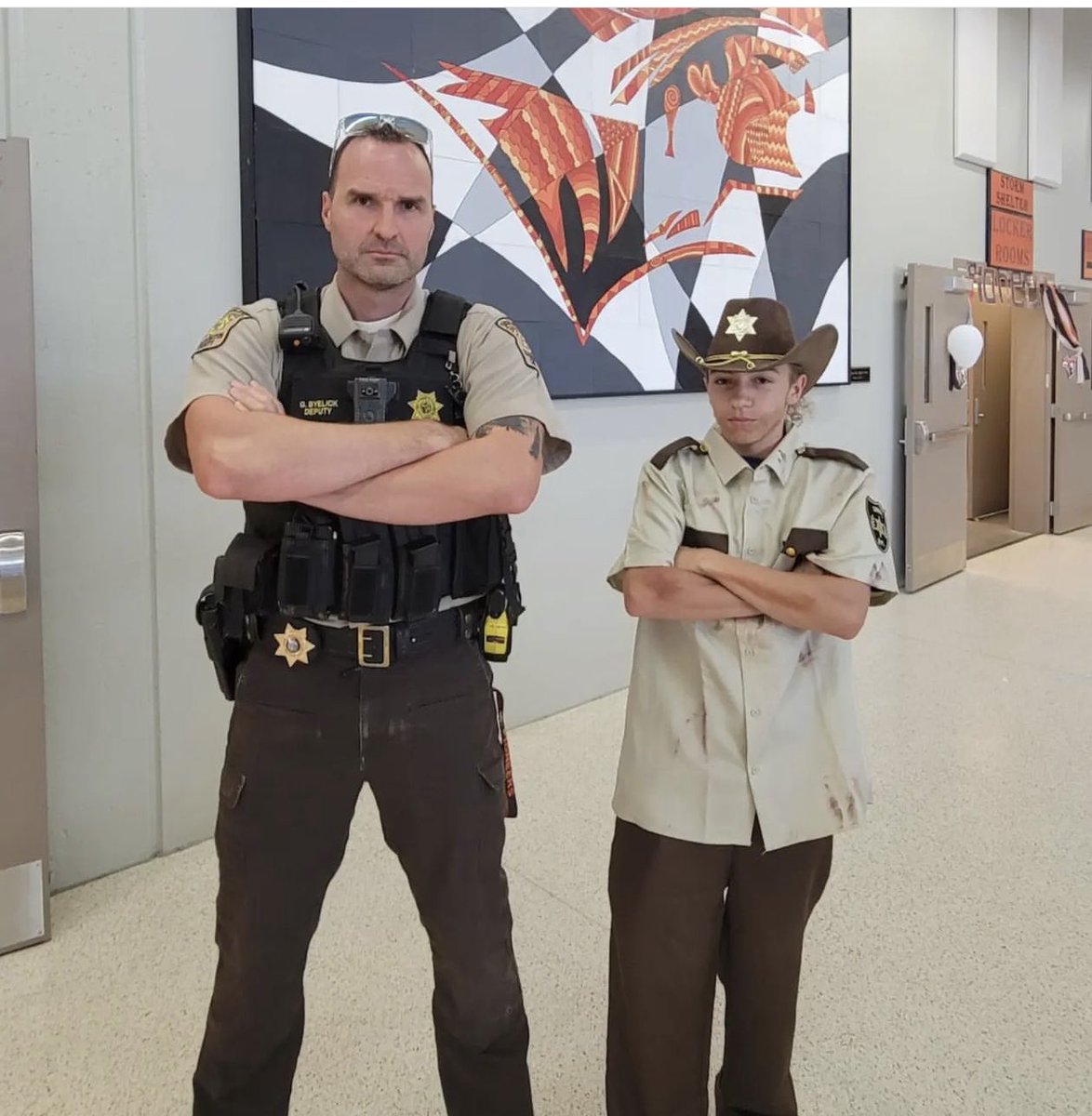 ftcactivities's tweet image. February 15th is National School Resource Officer Appreciation Day, and we’re probably a little biased, but we the best one! Thanks for keeping us safe and for all that you do Officer Byelick!