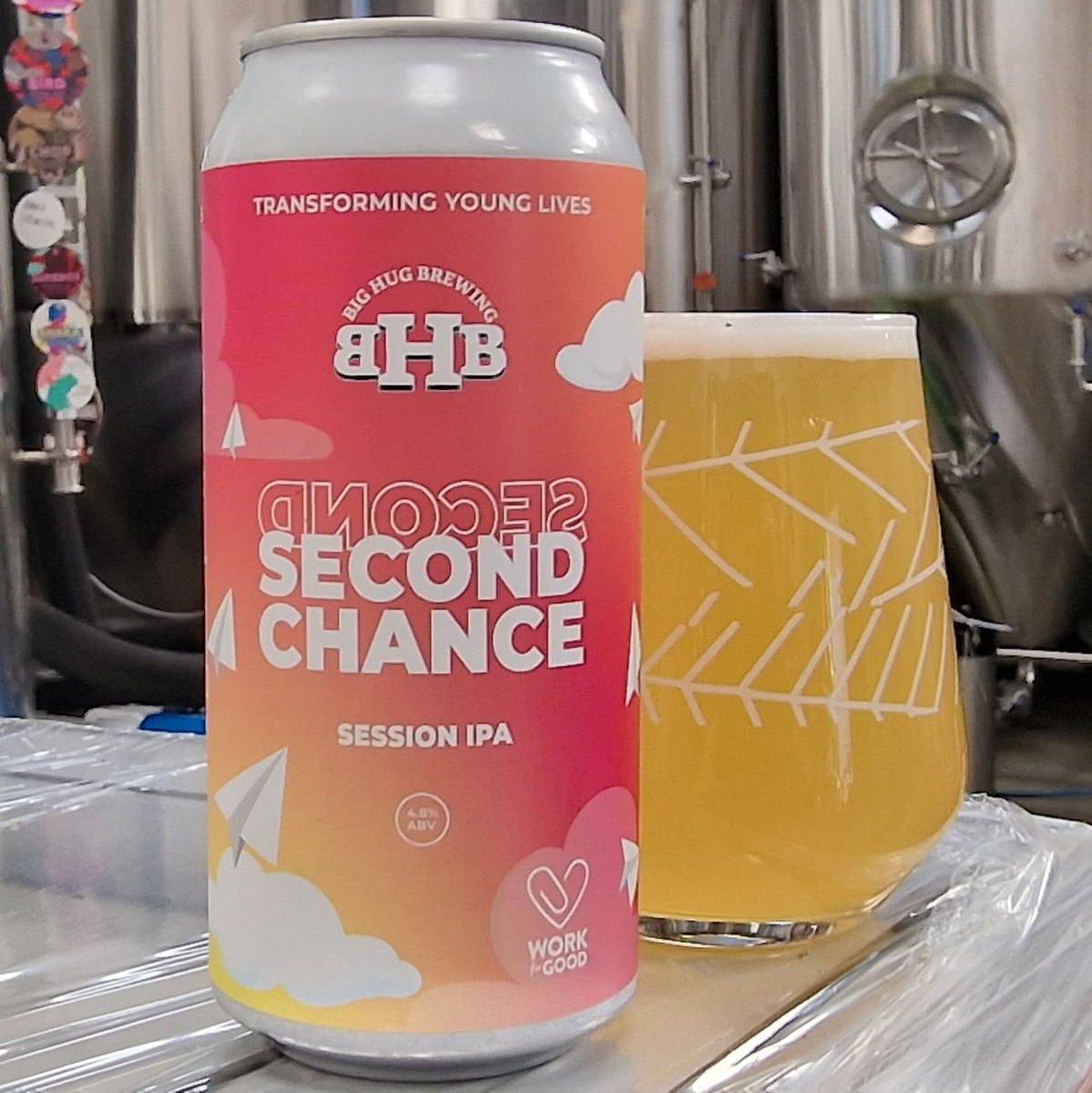 🚨 Second Chance is Now Back In Stock! Brewed by @handbrewco our Session IPA donates 10p from every can & £5 from every keg sold via @workforgood to the incredible @ymcadlg who support young people in #Sussex & #Surrey 
🍺 30L Kegs & 440ml Cans

More > bighugbrewing.com/news/2022/5/5/…