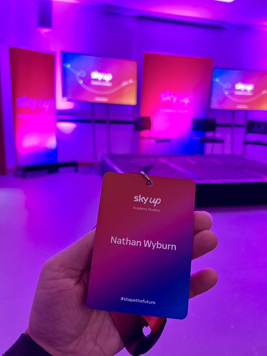 NathanWyburnArt's tweet photo. A huge honour to be part of the panel talk today @TonyrefailCS for @skytv @SkyGroup @SkyArts talking all things creativity, sustainability, confidence &amp; more, as part of #SkyUpAcademyStudios #ShapeTheFuture UK tour! 

The children were super enthusiastic &amp; engaged! Great work! 👏 https://t.co/xyTBUN3XLN