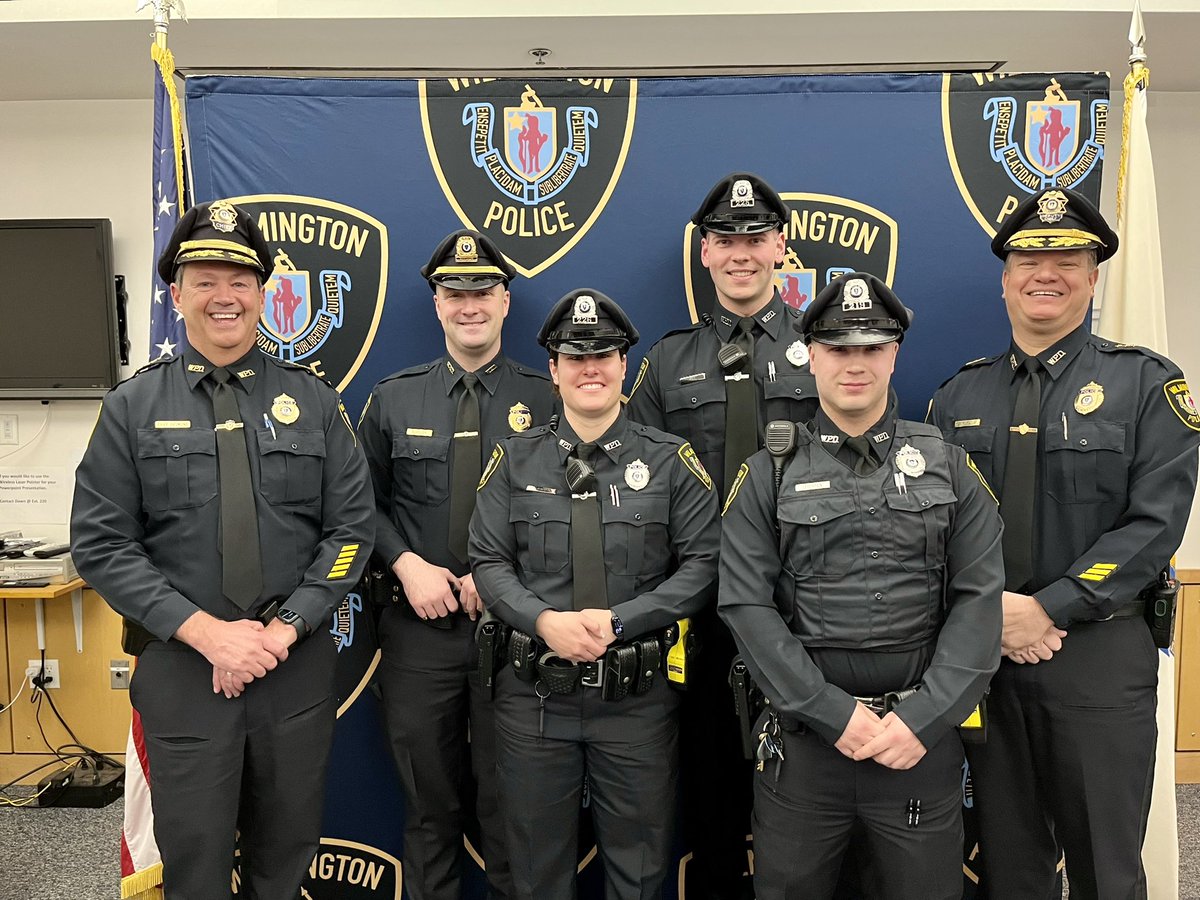 Wilmington MA Police on Twitter "This morning, three new officers were