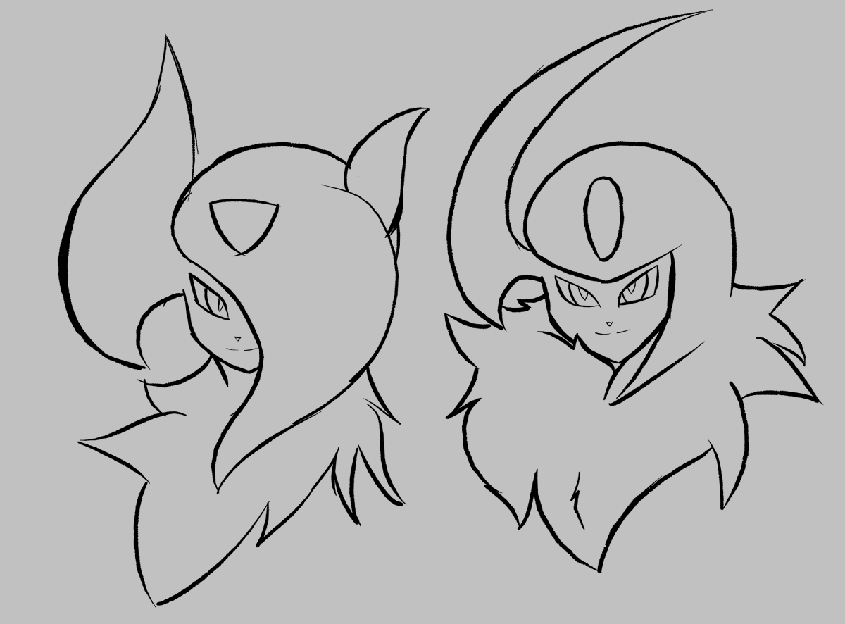 TekuzuGV's tweet photo. Just a sketch trying to a change a bit of my Absol's Art style
#ポケモン #アブソル #Ansol https://t.co/VGsAKhm9aY