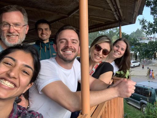 UConn_ID's tweet photo. ID fellows @korson_m and @TErwesMD seeing awesome cases in Uganda with Dr. Dieckhaus: TB peritonitis, brucellosis, typhoid, and more! #IDTwitter #IDMedEd https://t.co/dPz889GCEl