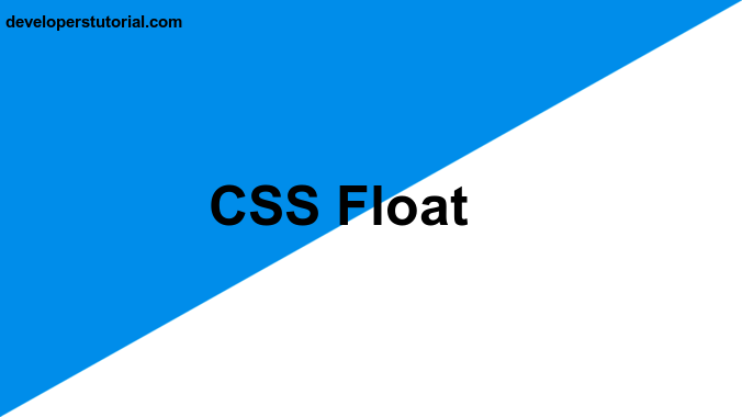 DevelopersTuto's tweet photo. Whether a box should float or not is specified by the CSS float property
Website- https://t.co/rUmzmIoxef

#css #developerstutorial #classes #forms #100daysofcode #codebasics #programming #htmlforms #onlinetutorial https://t.co/ofro8t20I3