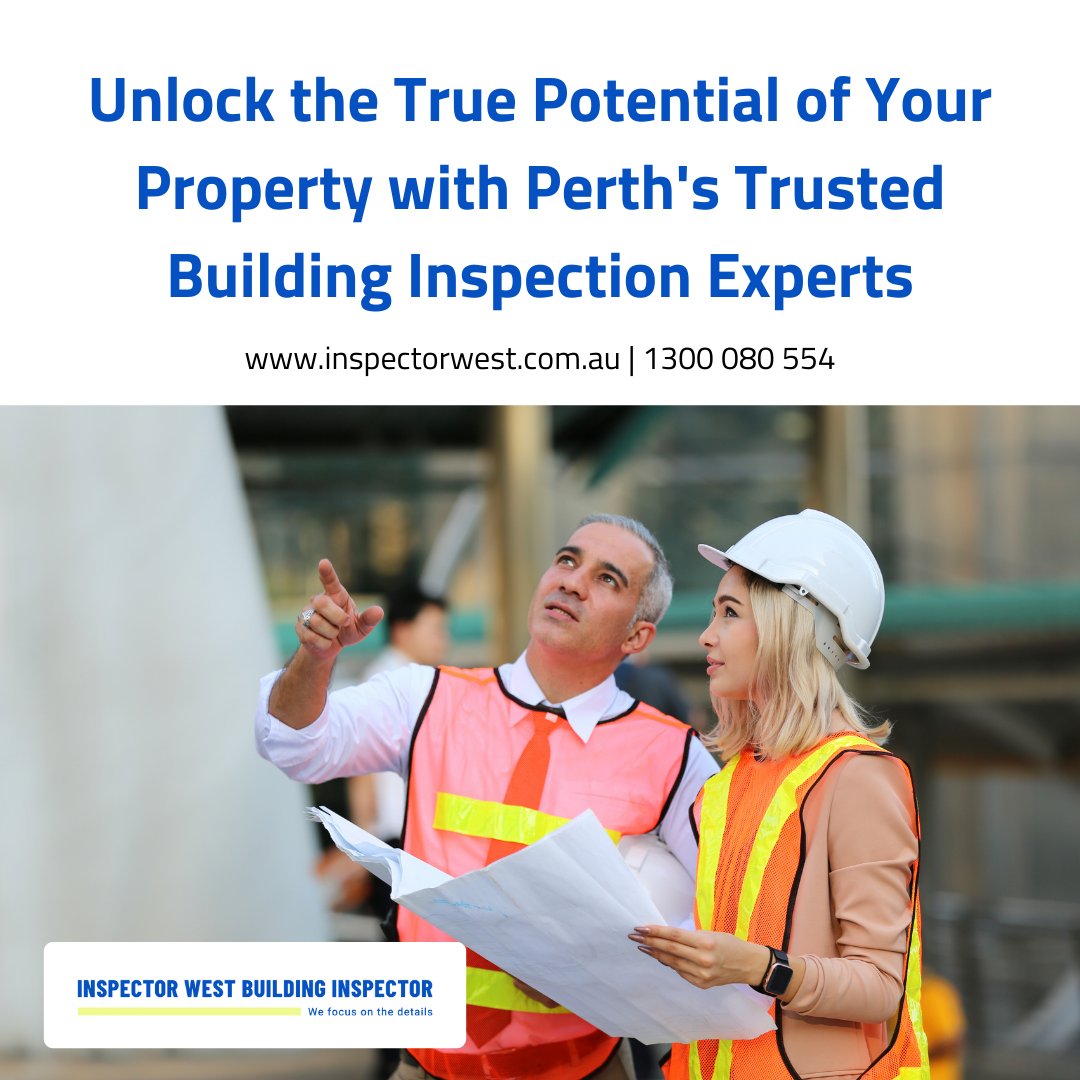Discover peace of mind with comprehensive and thorough building inspections from our experienced team.

Contact us today: inspectorwest.com.au
#HomeInspection #BuildingInspection #PerthProperty