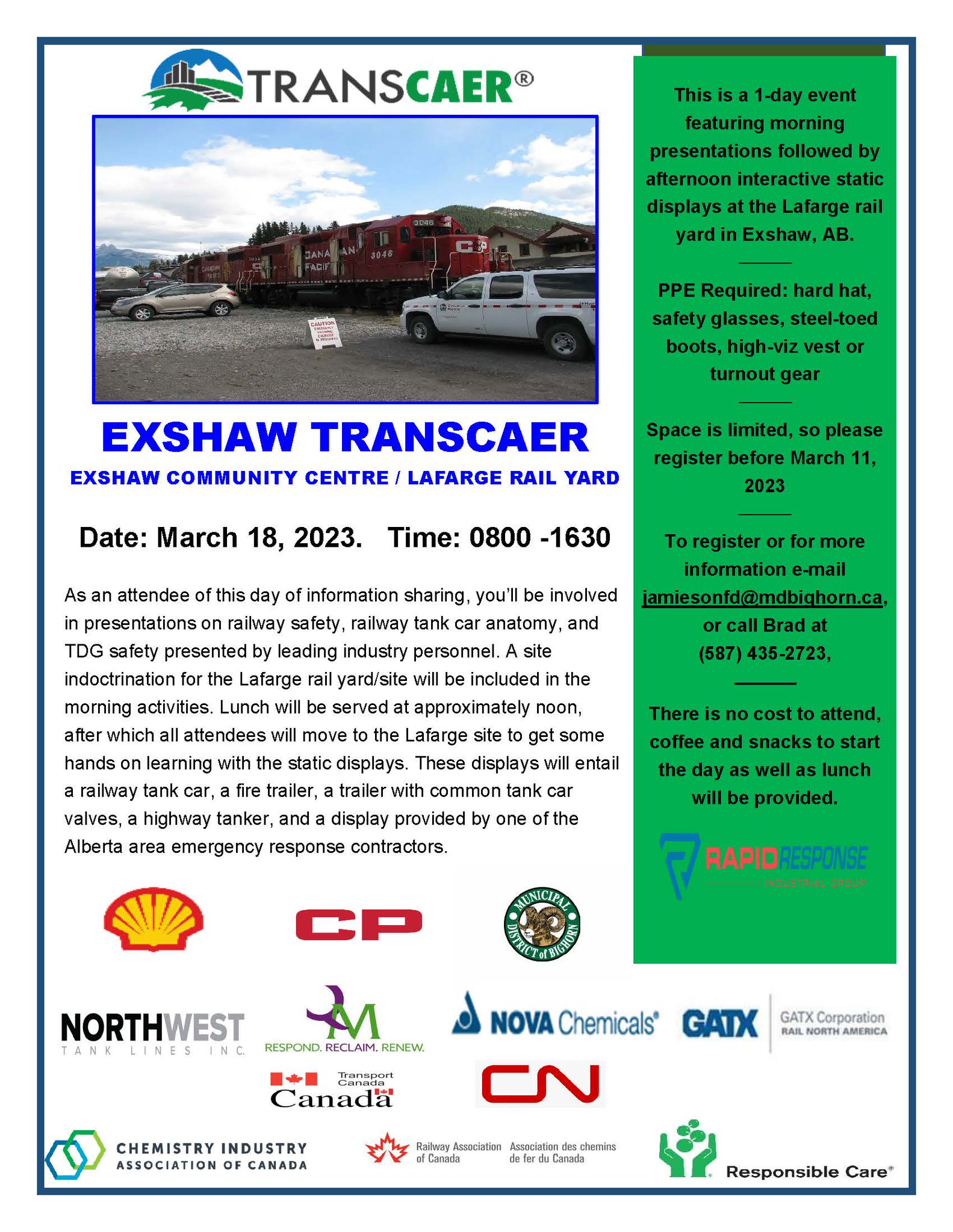 TRANSCAER® Canada on Twitter "TRANSCAER events are back in 2023! Check