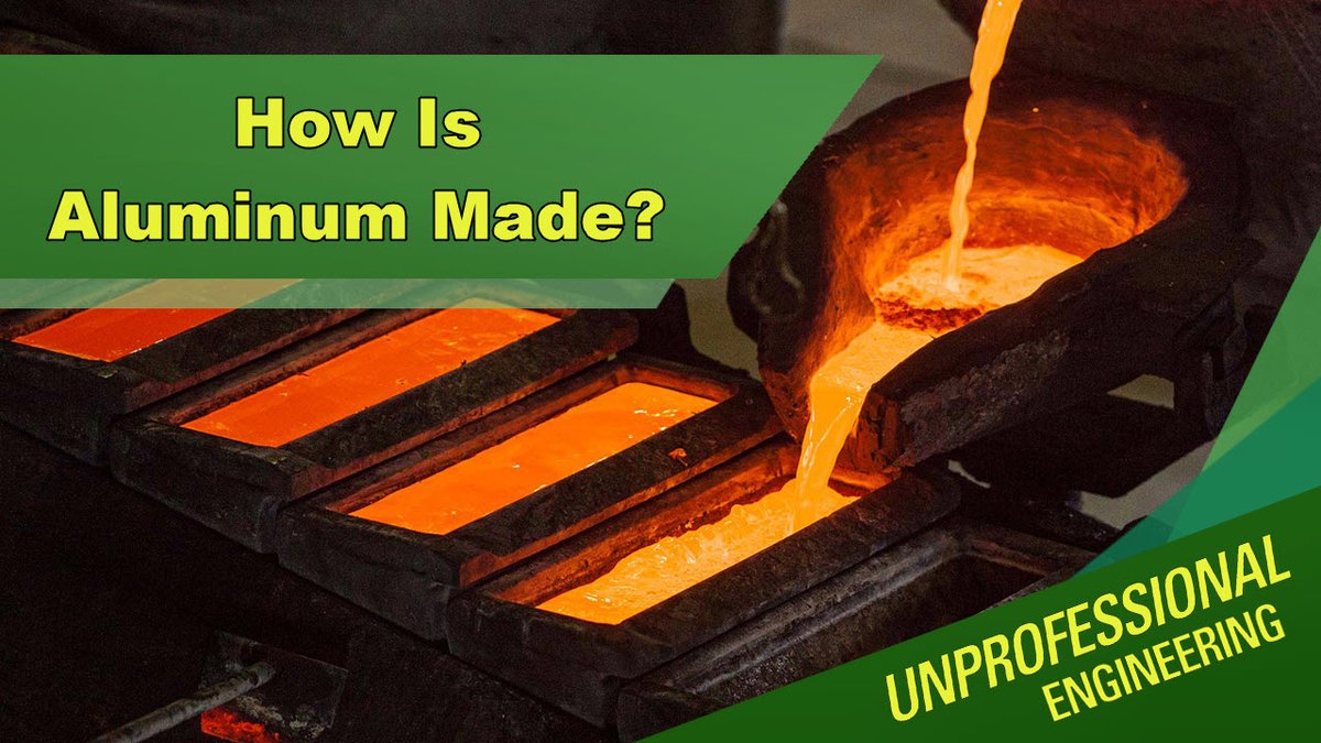 Listen: unprofessionalengineering.com/how-is-aluminu…

Subscribe: unprofessionalengineering.com/subscribe

#Aluminum is an amazing material! From cans to spaceships, the uses are nearly endless. Learn all you could want to know about the smelting process with us. #manufacturing #stem #engineering #podcast