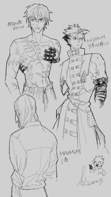 🌪練習②
着てても着てなくても作画コスト高くて泣いている 