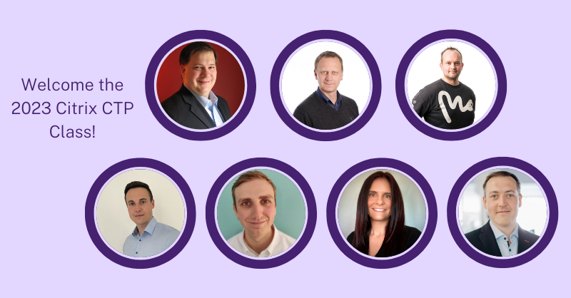 citrix's tweet photo. Give a big welcome to the 2023 Class of Citrix CTPs &amp; CTAs! 👋🎉

We are thrilled about the new &amp; continuing members of these amazing communities. Meet the new faces here.