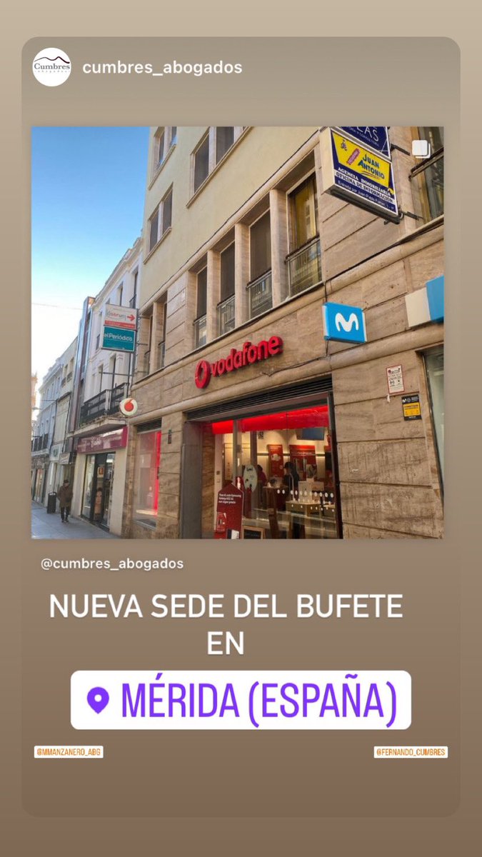 Habríamos nuevas oficinas en Mérida, que se suman a nuestras instalaciones en Badajoz.
#extremadura #Merida #badajoz #Abogados #Penalistas