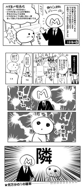合同ライブで起きたマジで人生でそうそう起きない衝撃的な出来事があったので漫画にしました………………………… 