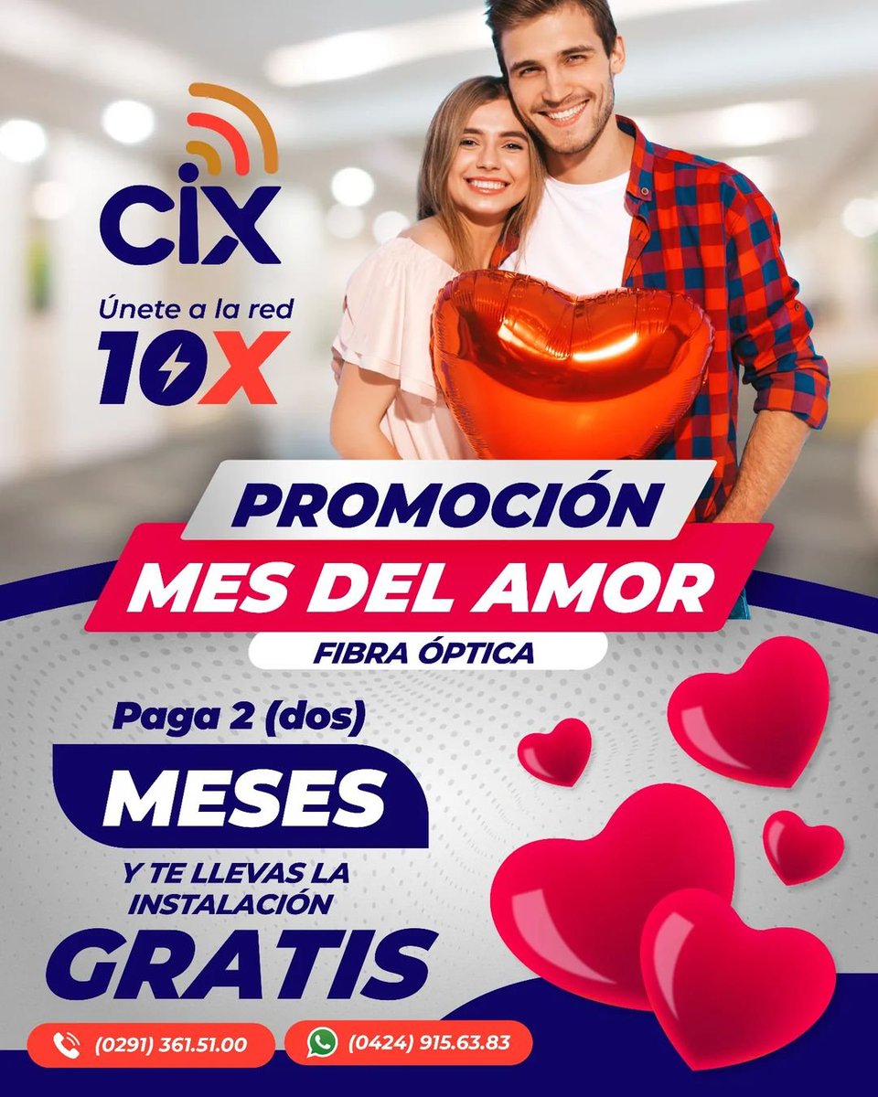 cixve's tweet photo. En este mes del amor y la amistad regala momentos 🧡

Disfruta de un buen plan de noche de películas en Netflix o una cena con tu lista de canciones de Spotify a través de Internet por fibra óptica ⚡

__________________
CIX ⚡ El Súper Internet de Maturín
#internet https://t.co/y56sXcrLGA