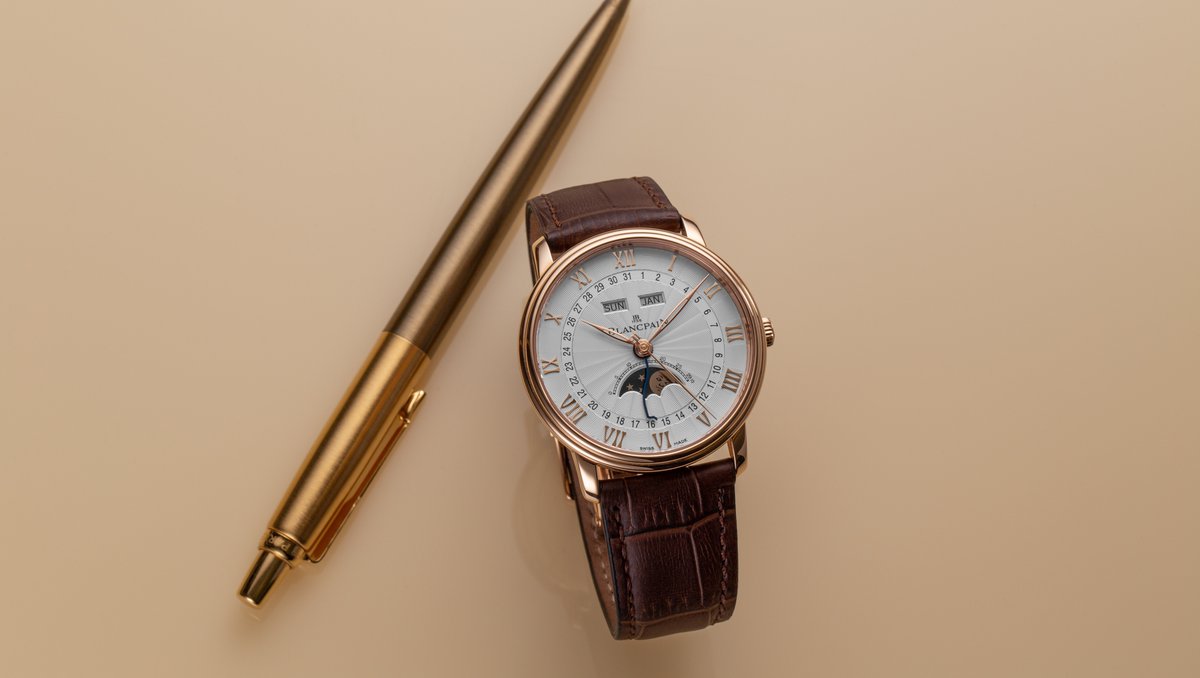 watchmaster's tweet photo. Blancpain Villeret Quantième Complet 6664-3642-55B

Check the link of the model: https://t.co/ozKAq9f3Ca https://t.co/AHqrLz27dv