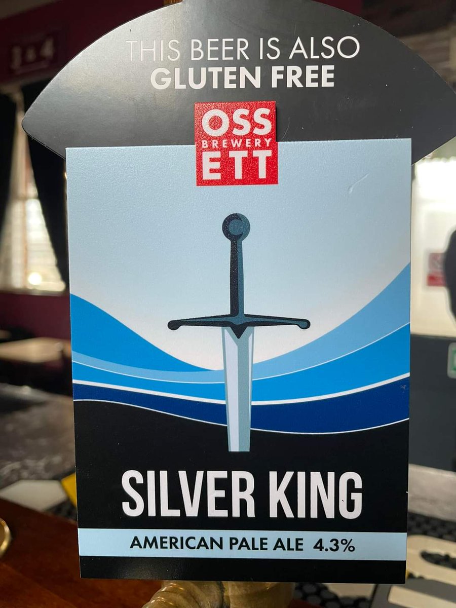 New on the #glutenfree beer line is @ossettbrewery Silver King
#gfbeer #glutenfreebeer #GF