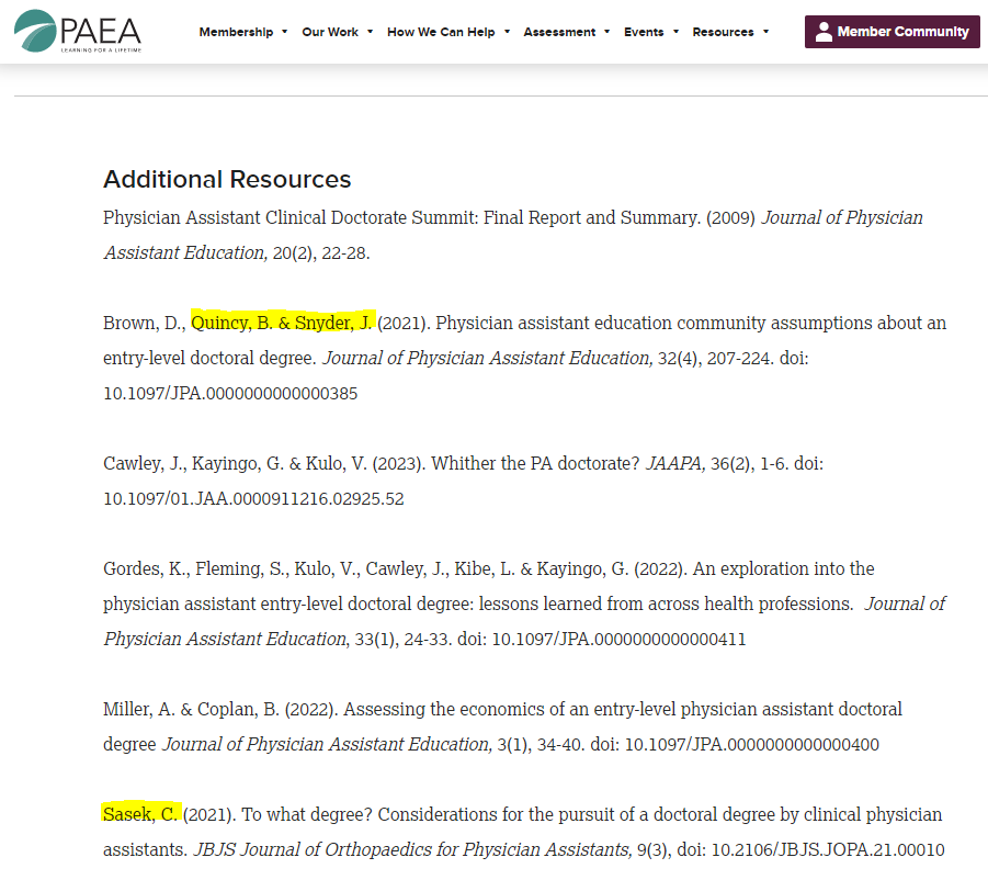 ButlerDMSBridge's tweet image. Facutly from @ButlerDMSBridge well-represented on the reading list for upcoming PAEA Doctoral Summit.

More research in progress from @butleru on these important topics!