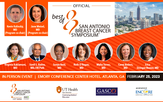 Encore_Med_Ed's tweet photo. 10 DAYS TO GO 🚀🚀
Join us Official #BestofSABCS South

🗓️Feb 25, Atlanta I 8am-1pm
🪑In-person
✍ https://t.co/igbXdxjr0C
🎓Official, CME

@SABCSSanAntonio @Gasco_Oncology @Sonyareid07 @KalinskyKevin @jane_meisel @ORegan @MylinTorres https://t.co/L23rEgRHhE