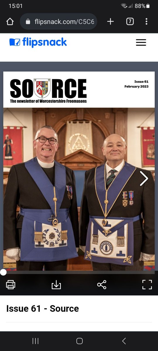📢 calling all <a href="/worcsmasons/">Worcestershire Freemasons</a> Out 2day and in your inbox is the February issue of the #WorcsSource #61 .

If you've not received a copy, please let your secretary know ASAP so that they can contact the Provincial office