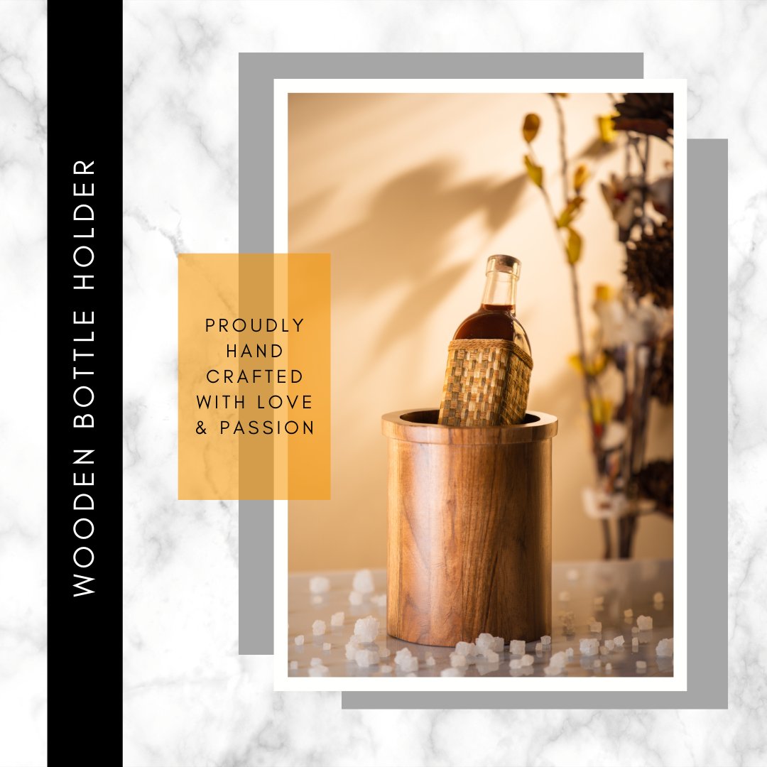 SGHome8's tweet image. Buy High quality Antique decorative Wooden Bottle Holder From SG Home. One Place For All Kitchenware &amp;amp; Home Decor Products.
Follow:-@SGHome8 
Whatsapp Directly:- wa.me/+916263836425
#sghome #bottleholder #bottlecover #bottleholderhandmade #handmade #tabledecor #wine