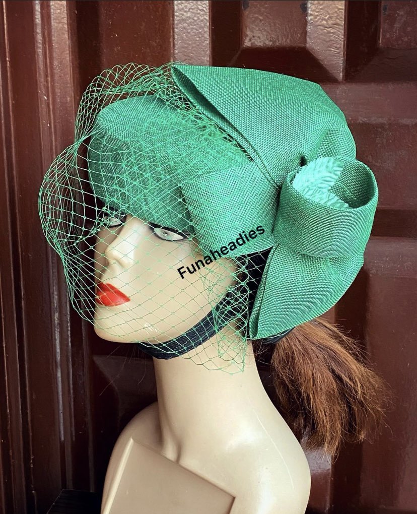 Funaheadies's tweet photo. Green!!!!!💚🍀

I can redesign this in any color of your choice…..kindly slide into my dm @Funaheadies 

Peter Obi || Nigeria 
#Funaheadies
#fascinatorhat
#Elections2023 https://t.co/kh072kkftm