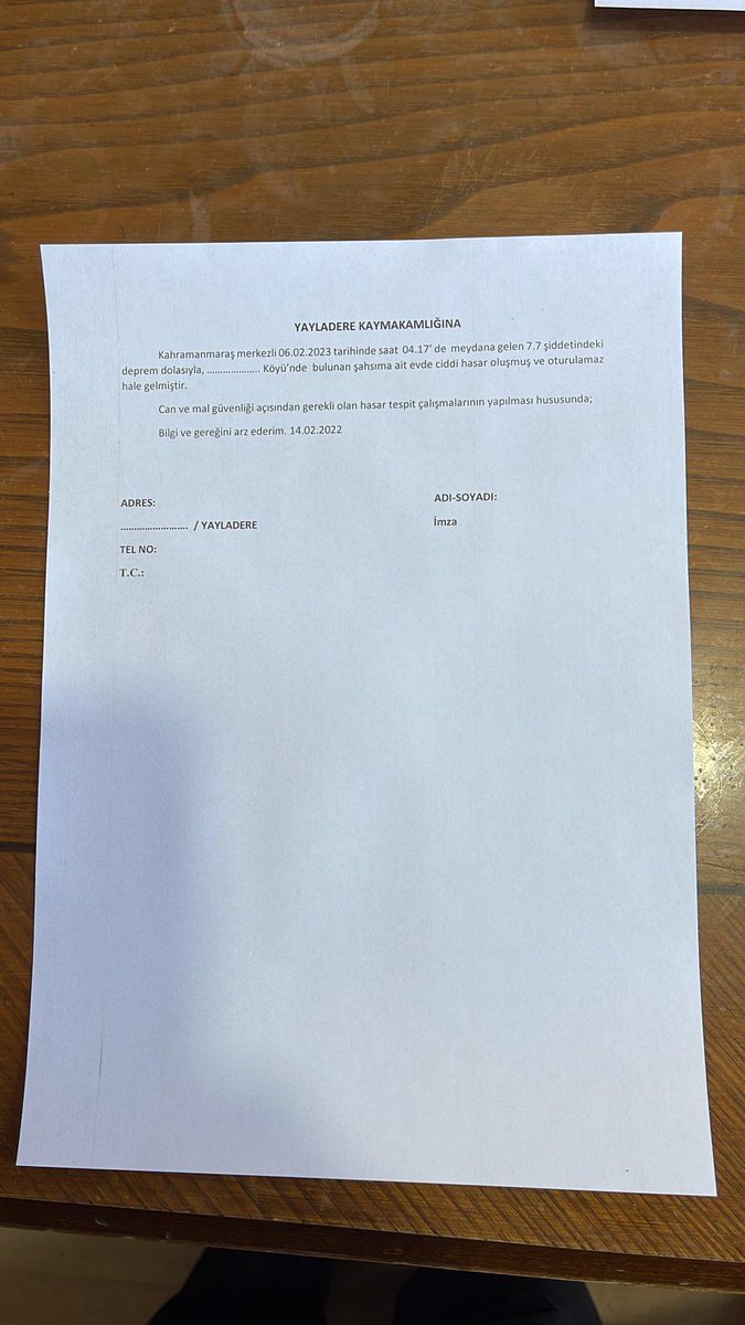 DUYURU!
İlçemizde de şiddetli hissedilen Kahramanmaraş merkezli 7,7 ve 7,6 büyüklüğündeki deprem sonucunda evlerinde hasar meydana gelen vatandaşlarımızın hasar tespit çalışmalarının yapılması için; Bingöl Çevre, Şehircilik ve İklim Değişikliği İl Müdürlüğü'ne veya