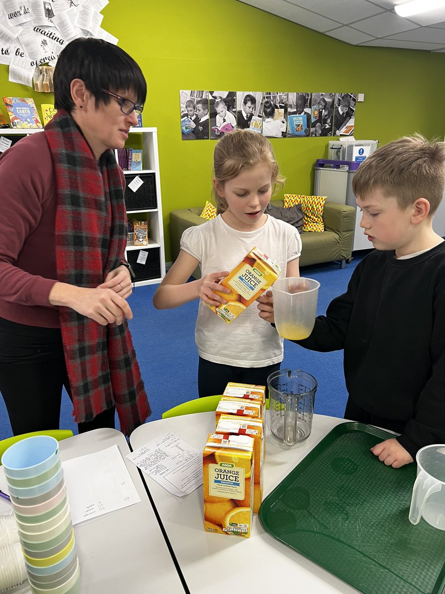 BirchwoodCE's tweet photo. Some of our children have been making mocktails this afternoon in preparation for our Year 6 Valentine’s disco. They have been using their ratio skills to measure out the ingredients! They look yummy! #bcepsmaths @first4maths https://t.co/pfX8hHbBkK