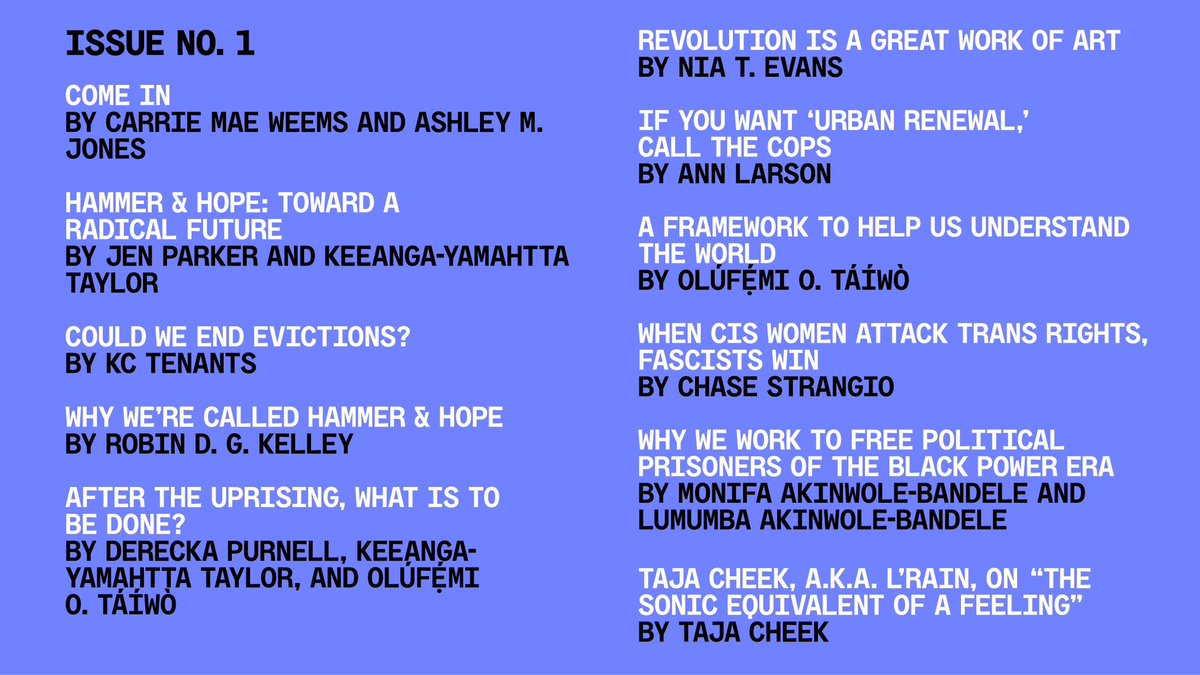 We needed a space to have conversations about Black radical politics, local struggles, and solidarity across borders, along with art and culture. So we made one. Check out our first issue: