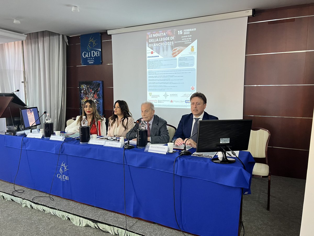 andoc_'s tweet photo. Convegno sulle novità della Legge di Bilancio, che si è tenuto a Pozzuoli (Napoli) con l’organizzazione di #Andoc, Associazione Commercialisti Flegrei (Acf) e Unione Commercialisti e Consulenti del Lavoro dell’Isola d’Ischia.

https://t.co/tvzMSknNX8 https://t.co/6oDYjnFtwH