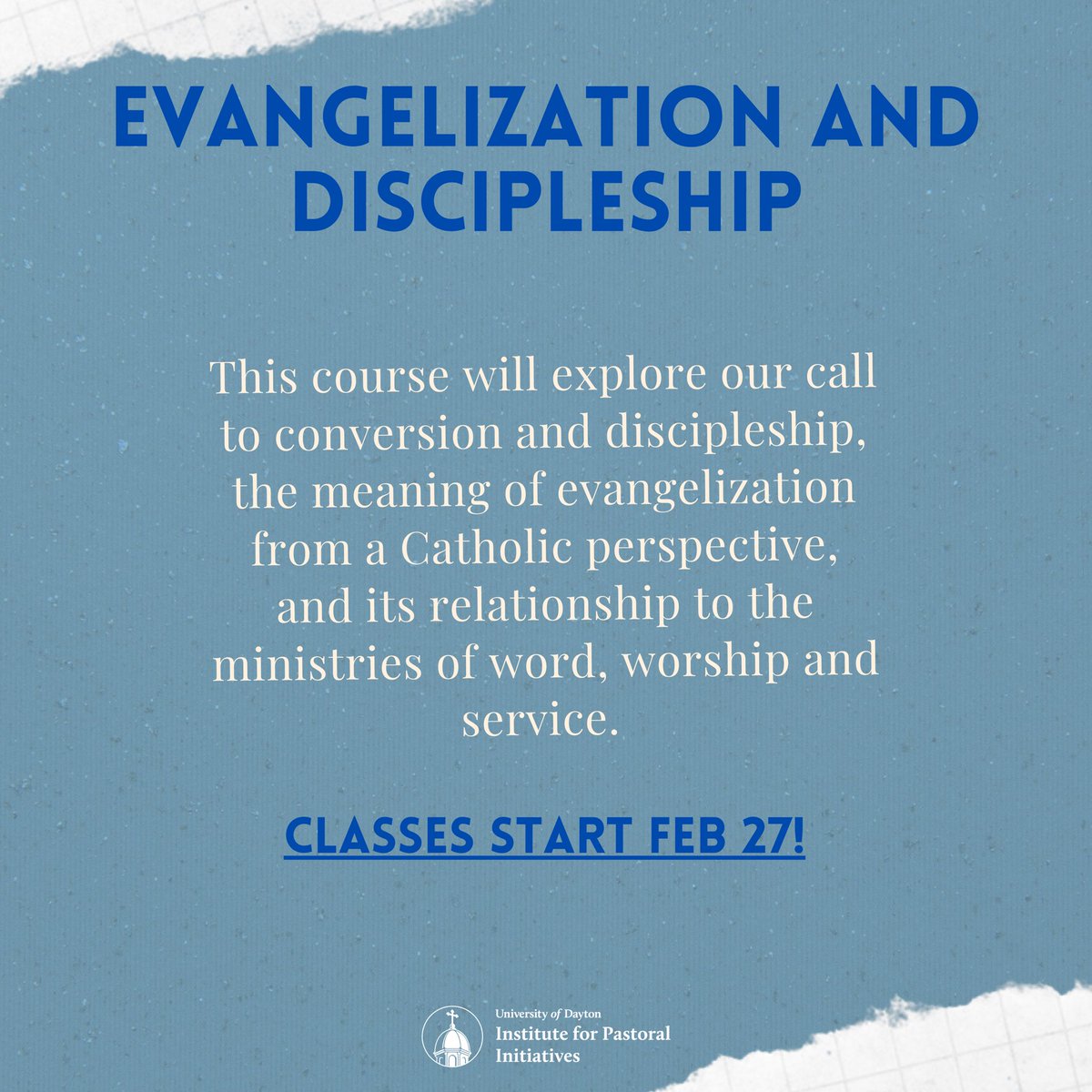VLCFF's tweet photo. Remember registration closes Feb. 22! Enroll today! #vlcff #learnonlineonyourtime #dayton #catholic #lifelonglearning https://t.co/xgPbWYepAi