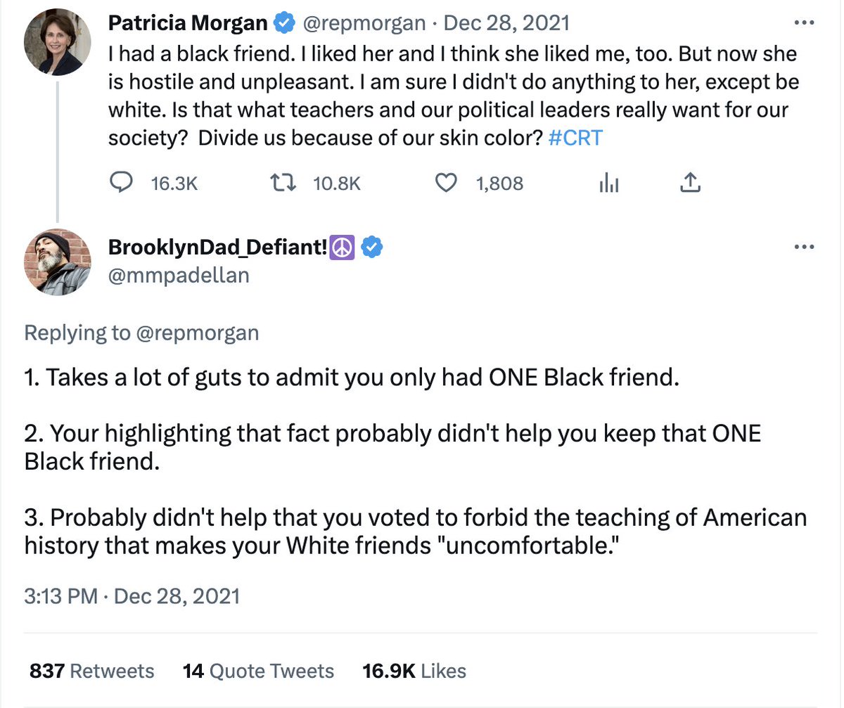 akilbello's tweet photo. This tweet must be preserved for the ratio hall of fame.
Also shout out to the #blackfriend for your sacrafices https://t.co/cGrHl2fGMt