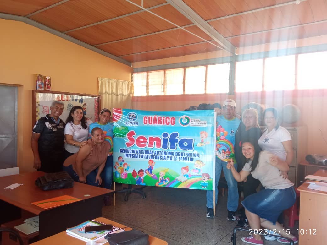 PrensaSenifa's tweet photo. #15Feb SENIFA Guarico no sé detiene, hoy lograron con gran orgullo obtener en equipo de todo el personal ROSCIO, una  pancarta en vinil de colores. @senifaguarico1 

@NicolasMaduro 
@_LaAvanzadora 
@gtorodelara 
@MPPEDUCACION https://t.co/bVpyM3zcza