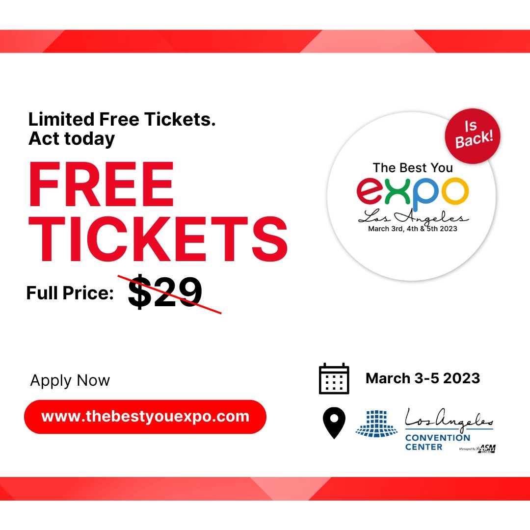 Don't miss out on this opportunity to learn from experts in the field, network with successful professionals, and gain the knowledge and tools you need to achieve your goals.  
Register here: di373.isrefer.com/go/free-ticket…
Register today and join us in Los Angeles!  See you there!