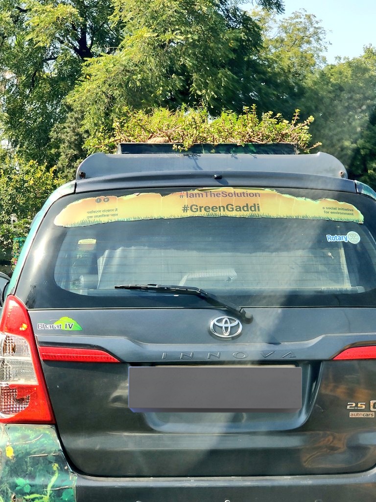 MansiGuptamd's tweet photo. Saw this in delhi today😍 #greendelhi  #greengaddi #Delhi https://t.co/LI8flclihP