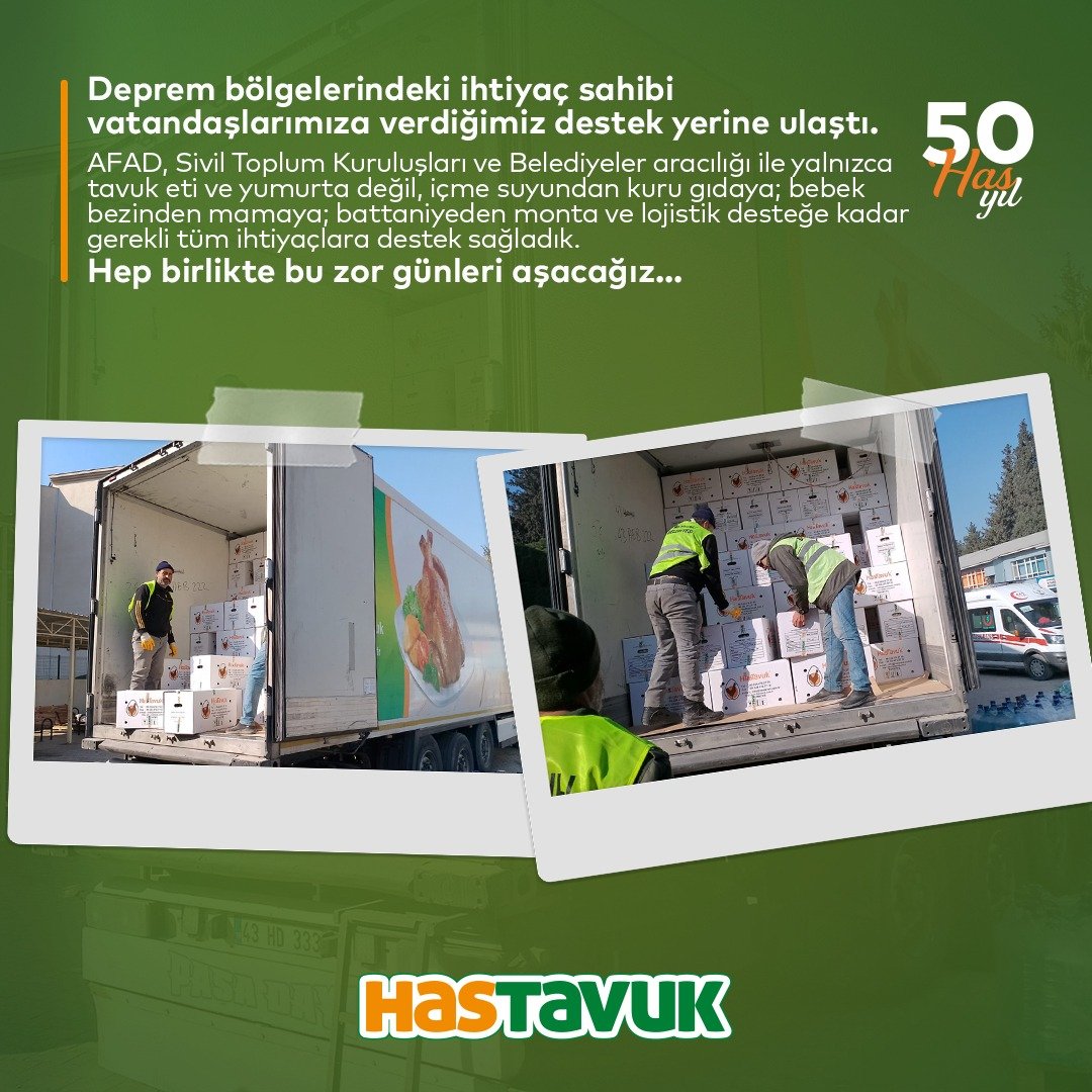 Hep birlikte, bu zor günleri el ele vererek aşacağız...
.
.
.
#hastavuk #depremdayanışması