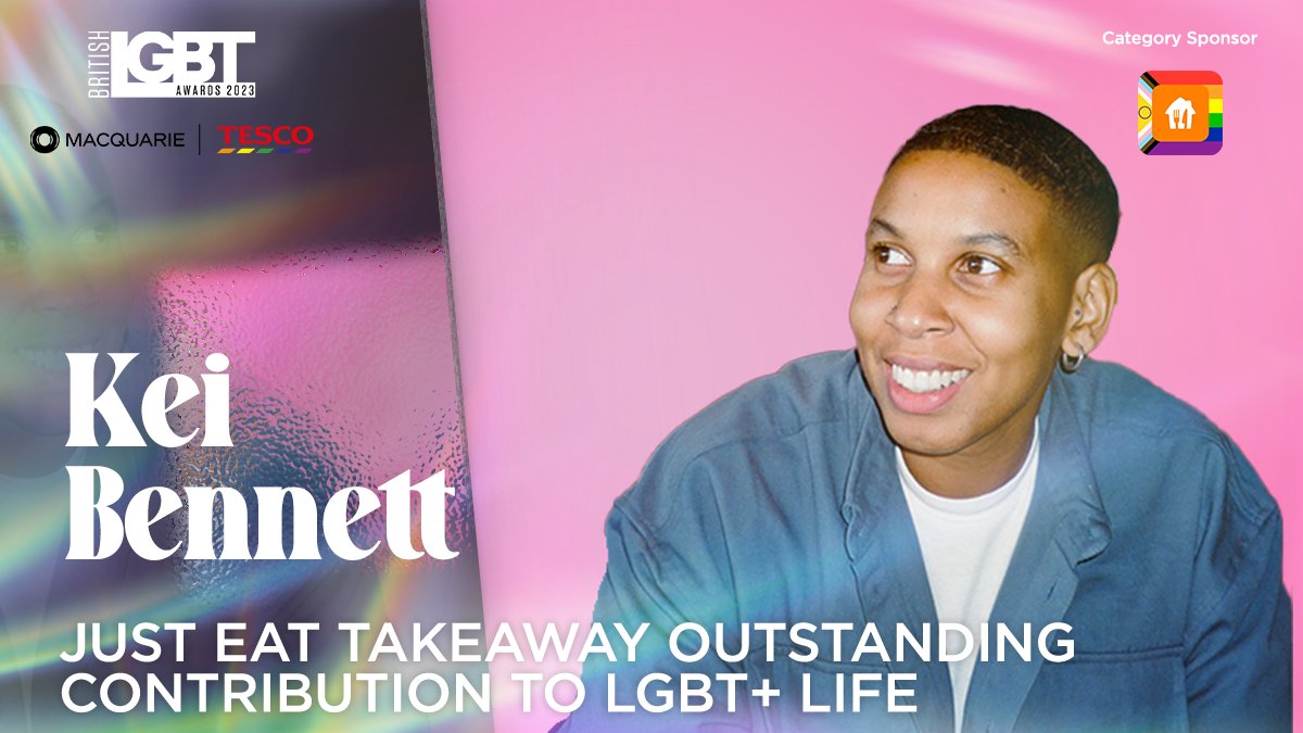 Kei Bennet, co-founder and CEO of @azmagUK has been amplifying the voices of LGBT+ Black, Asian and Ethnic Minority people - the embodiment of a @JustEatUK 🗞️ Top 10 Outstanding Contribution to LGBT+ Life 🗞️ nominee! #BritishLGBTAwards

britishlgbtawards.com/just-eat-top-1…