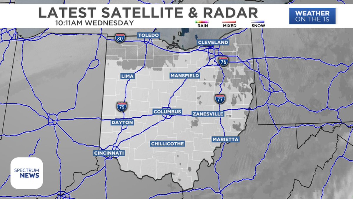 Spectrum News 1 OH on Twitter "RADAR ON THE 1s Here is the latest